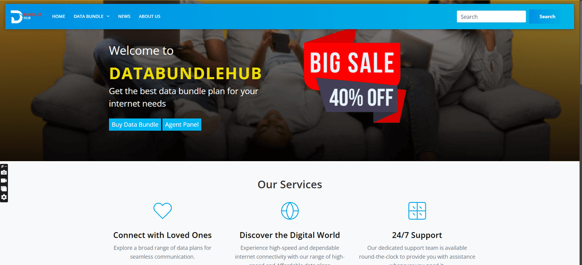 Data Bundles Website